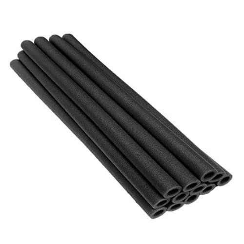Lot de 12 barres de trampoline, accessoires de rechange, housses en éponge avec protection anti-collision, pour la sécurité extérieure, rembourrage en mousse PE, arceau en filet, pièces de rechange