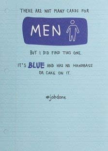 Paperlink Birthday Card (PLK3036) - Funny - There Are Not Many Cards For Men