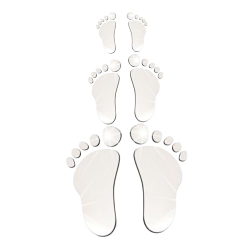 FUTUREORYY Pegatina de Pared Espejo Acrílico Adhesiva Decorativa para Habitación Infantil y Salón Diseño Delicado Fácil Aplicación Decoración Moderna para Dormitorio y Sala