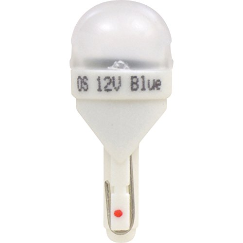 Sylvania - 2825 T10 W5W Led Blue Mini Bulb - Bright Led Bulb, Ideal For Interior Lighting (Contains 1 Bulb) #TOP1