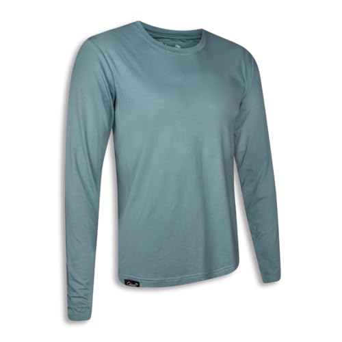 Chemise protection UV homme en bambou ultra doux haut de gamme à manches longues