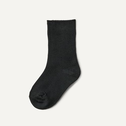 Image of Amazon Essentials Boys' Ribbed Crew Socks, 3 Pairs, Everyday Casual, School Uniform