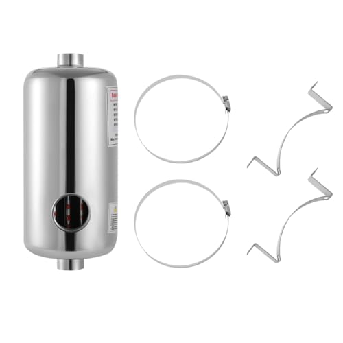 Intercambiador de calor de piscina de 28 kW, de acero inoxidable, 28 kbtu/h, potencia de 28 kbtu/h, flujo de agua de piscina 150 l/min, flujo de agua caliente 18 l/min, 4 kg/cm³, bomba de calor óxido,