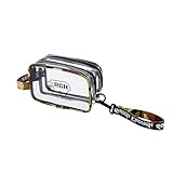 Rough Enough TSA Approved Clear Toiletry for Women Cosmetic Men Shaving Kit Bag Organizer Carry On Travel Essentials with Dry Wet 2 Compartments Quart Size Camo