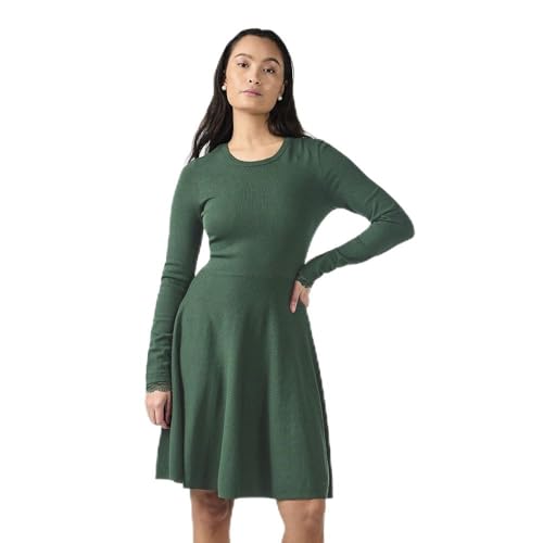 Robe en tricot femme YAS Yasbecco Ls Knit Dress pour un style quotidien élégant