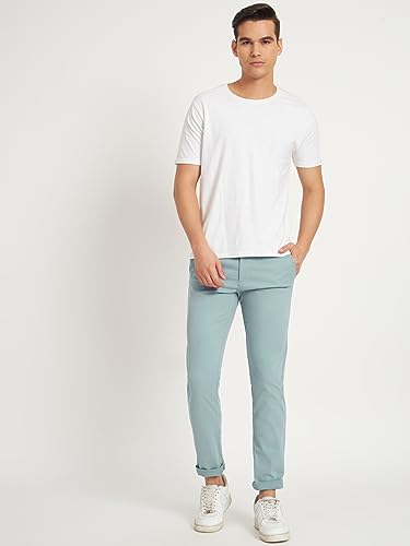 Image of KARGEENS Men Kargeens Men's Cotton Slim Fit Casual Chinos Trousers for Men Stylish