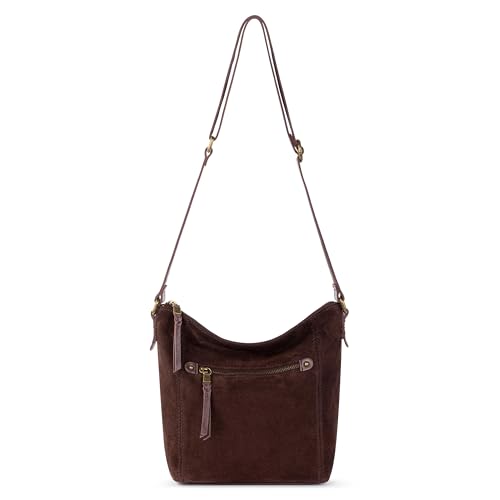 Image of The Sak Ashland Crossbody Purse - Women's Leather Handbag For Everyday & Travel - Cross Body With Adjustable Shoulder Strap
