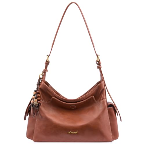 LOVEVOOK Hobo Purses for Women,Soft Faux Leather Crossbody Purse with