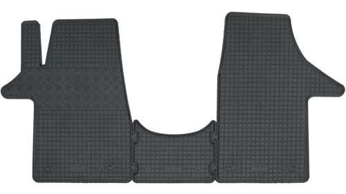 AD Tuning RI902778 Lot de 3 Tapis de Sol en Caoutchouc