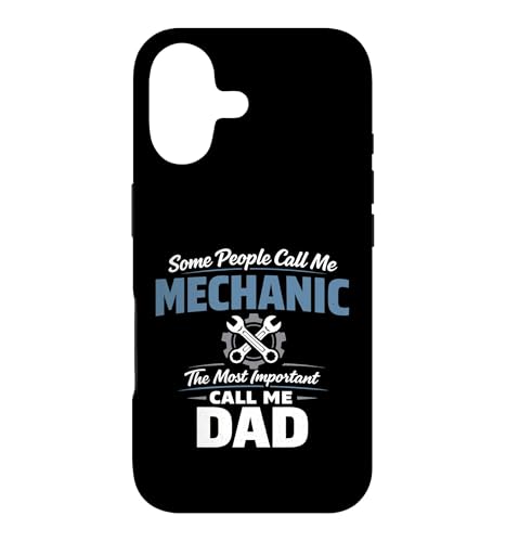 Some People Call Me Mechanic Dad Blue Collar Job Daddy �X�}�z�P�[�X iPhone 17 �p