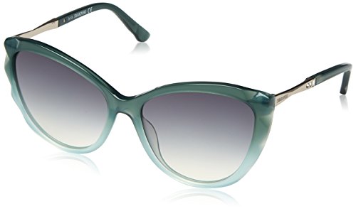 Swarovski Sunglasses Sk0107 96P-57-16-140 Gafas de Sol, Verde (Grün), 57 para Mujer