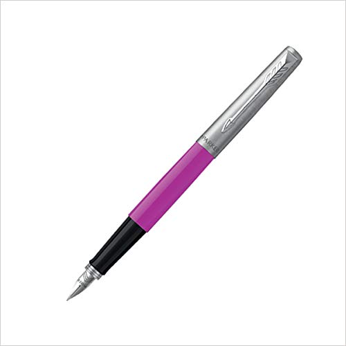 Stylo plume Parker Jotter 2019 Magenta plume fine F pour écriture
