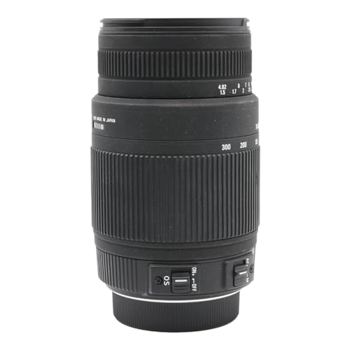 Sigma 70-300mm f/4-5.6 DG OS PAF - Objetivo para Pentax (Distancia Focal 70-300mm, Apertura f/5.6-22, estabilizador óptico, diámetro: 62mm) Color Negro