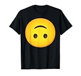 camisetas impresas carabanchel Emoticon boca abajo Cara Tonta Sarcasmo para mujeres, hombres, niños, niñas, jóvenes