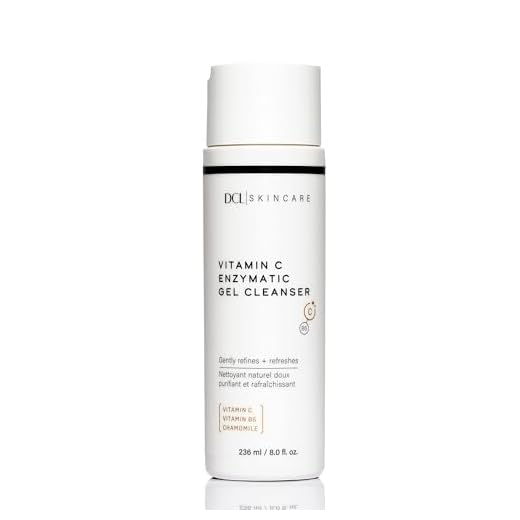 DCL Skincare C Scape Enzymatic Gel Cleanser, Natural EnzDCL Skincare C Scape Enzymatic Gel Cleanser, Natural Enzymes from Sugar Fruit acids to gently exfoliate and clean pores, Makeup Remover Vittamins C and B5 6.7 Fl Ozymes from Sugar Fruit acids to gently exfoliate and clean pores, Makeup Remover Vittamins C and B5 6.7 Fl Oz