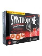 SyntholKiné - Parche térmico para dolores musculares y espalda baja, 4 parches de SyntholKiné