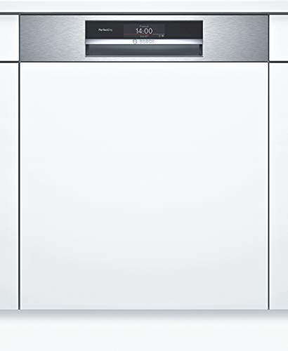 Bosch SMI8YCS01E Serie 8 Geschirrspüler Teilintegriert / A+++ / 60 cm / Edelstahl / 214 kWh/Jahr / 14 MGD / SuperSilence / EmotionLight /