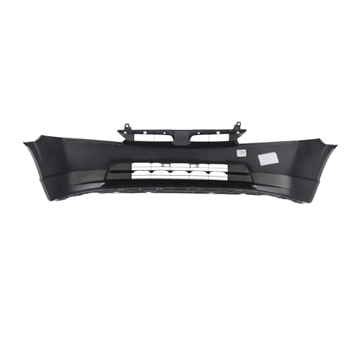 Image of Compatible with Honda Civic 2006-2008 Front Bumper Cover | Primed, With Fog Light Holes, Hybrid, Ready to Paint, OEM 04711SNEA90ZZ, HO1000239
