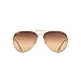 Maui Jim Sunglasses | Mavericks 264 | Aviator Frame, Polarized Lenses, with Patented PolarizedPlus2 Lens Technology Gold