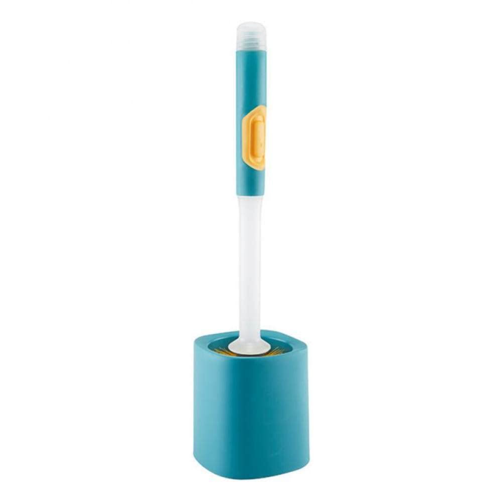 Brosse de toilette fournitures de nettoyage ménager en silicone souple