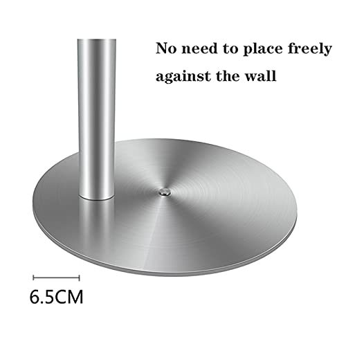 Soporte de TV de piso universal con base de acero inoxidable miniatura 3