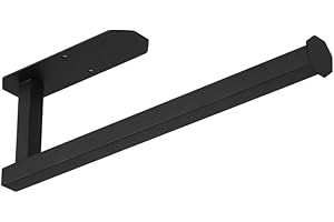 Black Stainless Steel Paper Towel Holder Under Cabinet