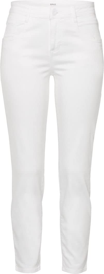 BRAX Women's Style Shakira S Free to Move Light Organic Cotton Jeans, White, 32W x 30L