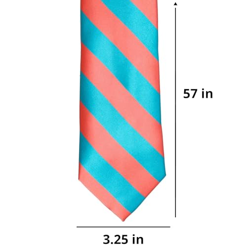 Image of tiemart Men's Striped Tie Standard Length