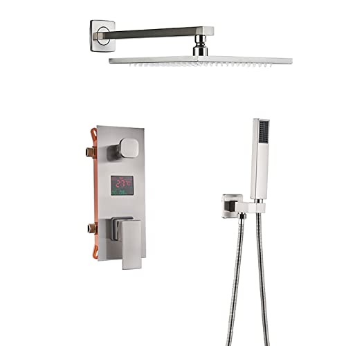 Ensemble combo douche sécurisé contre les brûlures à affichage LED - 7
