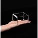 6 PC 9'' Clear Acrylic Display Risers Shelf Showcase Fixtures for Jewelry, Sh 6 PC 9'' Clear Acrylic Display Risers Shelf Showcase Fixtures for Jewelry, Sh