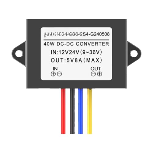Régulateur tension 9-36V à 5V module abaisseur 12V 24V isolé 8A