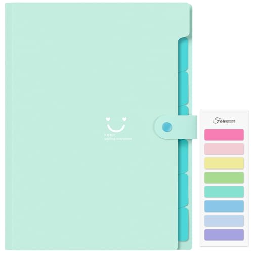 Forvencer Accordion File Organizer, 7 Pocket Expanding File Folder, Letter