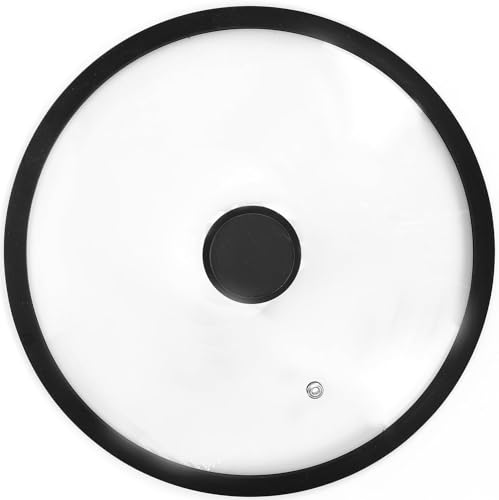 Silicon Glass Lid for Pot,Pan,Skillet Fits 10
