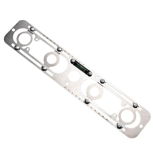 Heavy Duty Wall Mount Leveling Device Metal Pipe Alignment Tool Simple To Operate For Precise Showerhead Positioning
