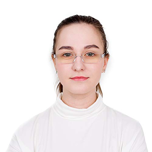Image of 8 Pack Reading Glasses, Blue Light Blocking Computer Reading Glasses for Women and Men, Lightweight Readers (4 Color+4 Clear,+3.25Magnification)