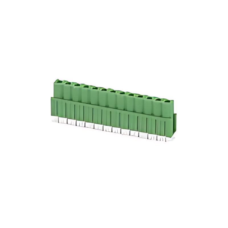 1786051 Pluggable Terminal Blocks 13 Pos 5.08mm Pitch Thru Hole Invert HDR
