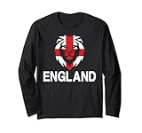 Englischer Löwe (England-Flagge) Langarmshirt