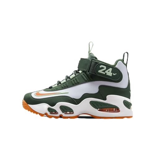 Nike Air Griffey Max 1 Big Kids' Shoes (FZ7281-323, Fir/White/Vapor Green/Bright Mandarin) Size 4.5