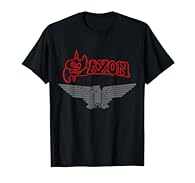 Official licensed Saxon fan merch for women, kids, and men. Perfect gift for fans of Saxon albums and songs. Music merchandise for concerts and tours, or as a gift for mother, father, birthday, or Christmas. Saxon is a legendary heavy metal band from...