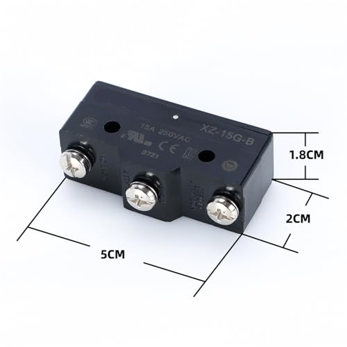 Interruptor límite XZ-15G-B final de carrera mecánico Silver Point Travel microswitch 2