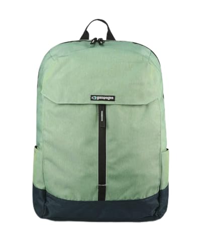 MOCHILA GALAPAGOS PENGUIN VERDE ÁGUA E AZUL MARINHO 20 LITROS