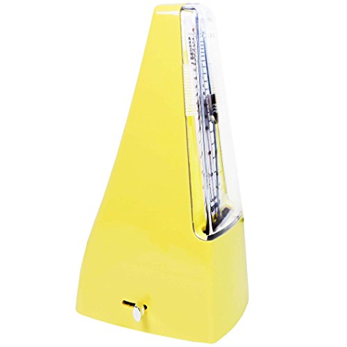 keepdrum gmpl YW Métronome mécanique avec cloche Horloge aufziehbar Jaune - Les Beatles, Paul McCartney, John Lennon, RIngo Starr, George Harrison keepdrum gmpl YW Métronome mécanique avec cloche Horloge aufziehbar Jaune – Image 5