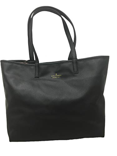 Sac noir Carla Ferroni taille unique : l'élégance intemporelle d'un grand classique à l'épaule
