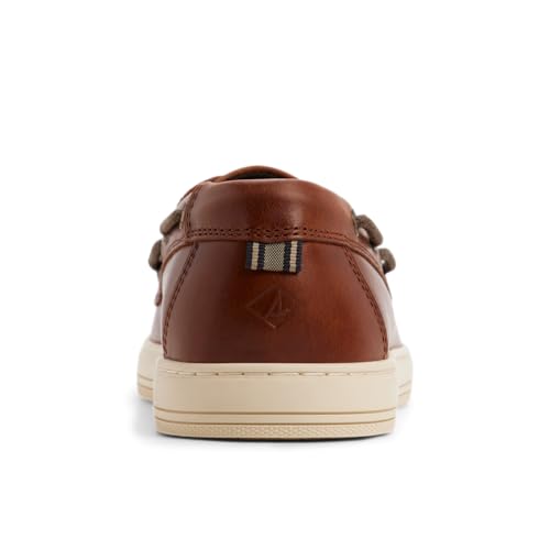 Image of Sperry Mens Como Moc Leather Boat Shoe