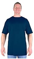 Ideal for the real tall person or those BIGGER customers that have larger stomachs that cause regular t-shirts to be too short. These t-shirts REALLY are VERY VERY LONG. PLEASE NOTE this garment is a huge 41 inches 104cm long. This is MUCH longer tha...
