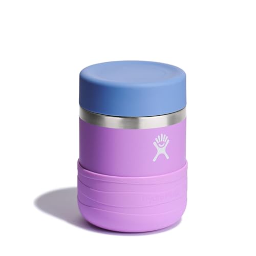Image of Hydro Flask Insulated Food Container - Snack Container for Kids and Lunch Box - 12 Oz Food Jar in Anemone Purple