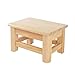 Taburete De Escalones Para Adultos Taburete De Ducha De Baño De Madera, Banco De Asiento Antideslizante Impermeable Spa Bañera Organizador Taburete De Escalones Para Interiores O Exte(Size:28×20×20CM)