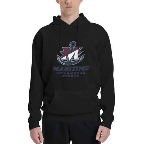 Suny Maritime College Logo Unisex-Adult Fleece Hoodie Sweatshirt2