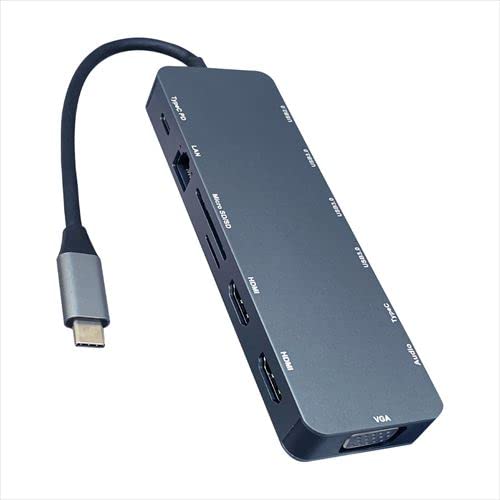 Amazon.co.jp: リーダーメディアテクノ LAZOS USB3.1 Type-Cハブ 13in1