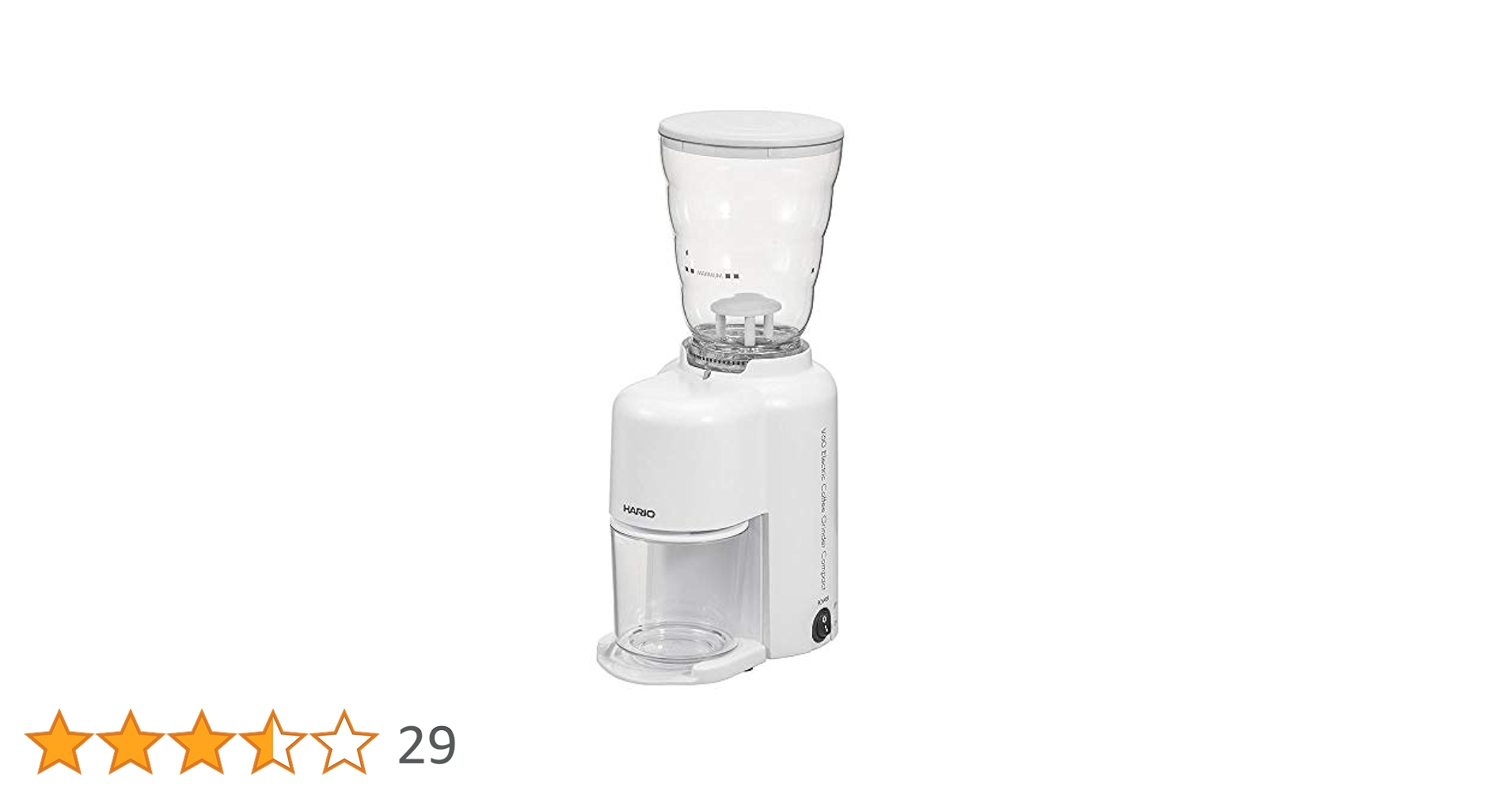 kanazawa様　HARIO  ハリオ V60電動コーヒーグラインダー Amazon | HARIO ハリオ V60 電動コーヒーグラインダーコンパクト